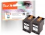 319633 - Peach Twin Pack Print-head black compatible with HP No. 62 bk*2, C2P04AE